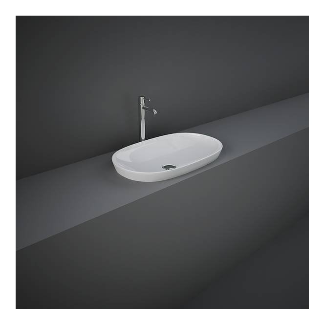 RAK Ceramics RAK-Ceramics Variant Elongated Oval Drop-In Wash Basin 60cm
