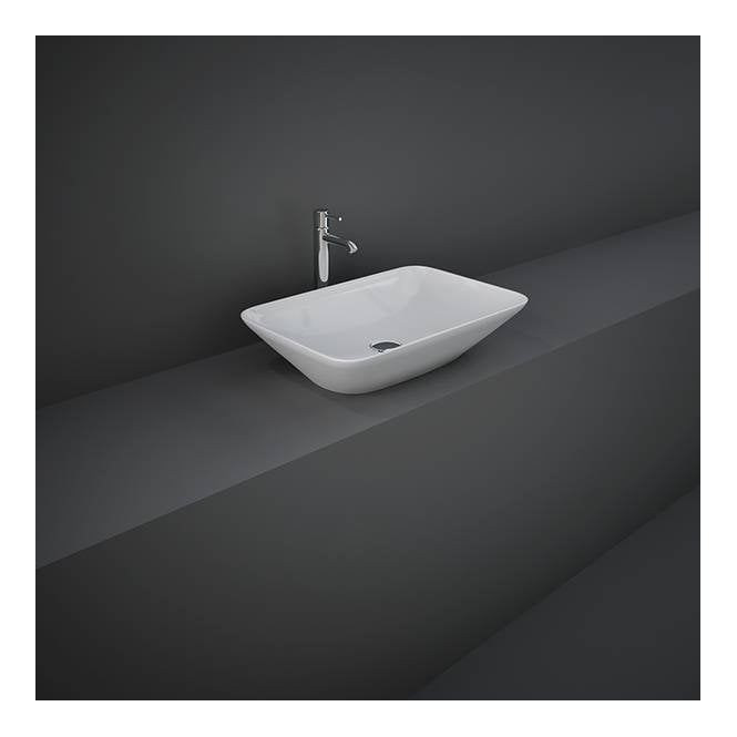 RAK Ceramics RAK-Ceramics Variant Rectangular Counter Top Wash Basin 55 x 36cm, no tap holes