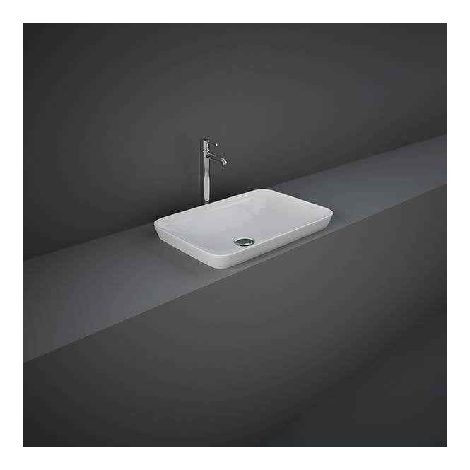 RAK Ceramics RAK-Ceramics Variant Rectangular Drop-In Wash Basin 55cm