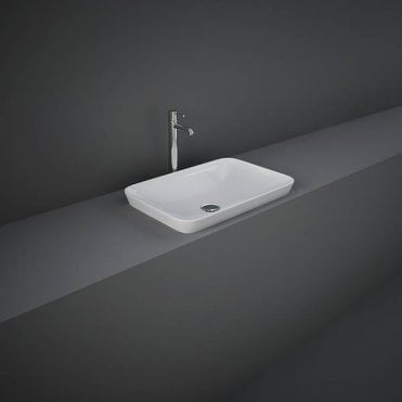 RAK-Ceramics Variant Rectangular Drop-In Wash Basin 55cm