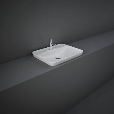 RAK-Ceramics Variant Rectangular Drop-In Wash Basin 55cm