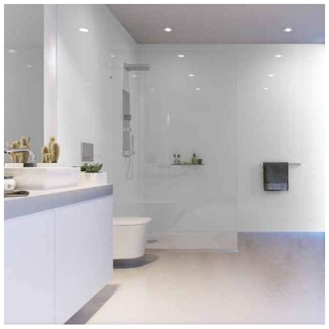 Showerwall  Acrylic Wall Panel Pack -  Arctic SWA01 (Choose Size)