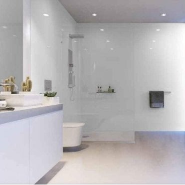 Showerwall Acrylic Wall Panel Pack -  Arctic SWA01 (Choose Size)
