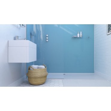 Showerwall Acrylic Wall Panel Pack -  Azure SWA08 (Choose Size)