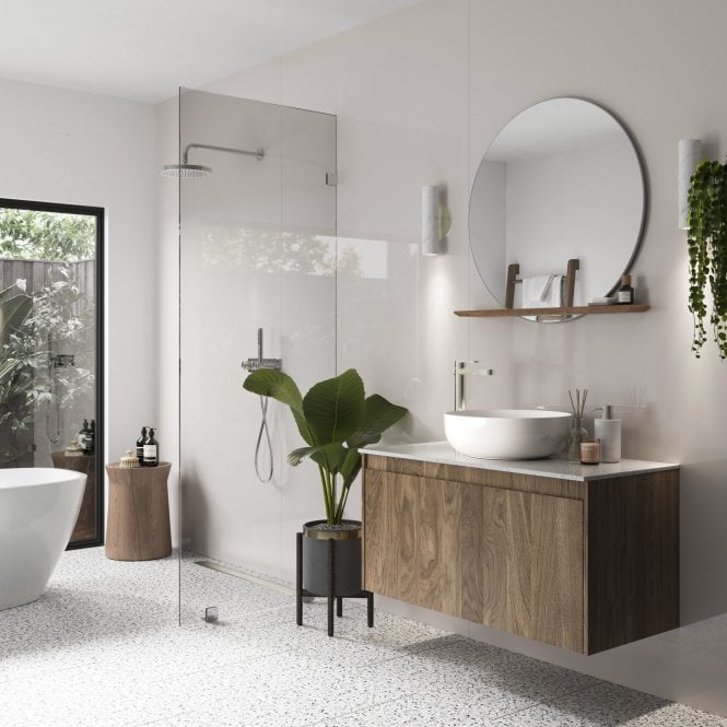 Showerwall  Acrylic Wall Panel Pack - Latte SWA24 (Choose Size)