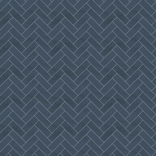 Showerwall  Acrylic Wall Panel Pack -  Navy Herringbone SCA16 (Choose Size)