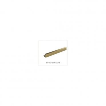 Showerwall Aluminium External Corner Trim 2450mm x 11mm (Choose Finish)