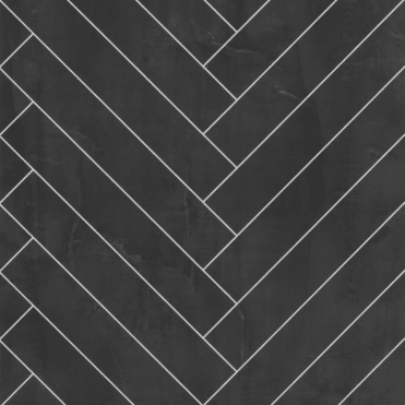 Showerwall Black Velvet Satin Herringbone Tile SWT14 (2400x600mm)
