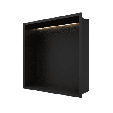 Built-in Wall Niche 610 x 305mm x 80mm with LED Strip (Choose Finish)