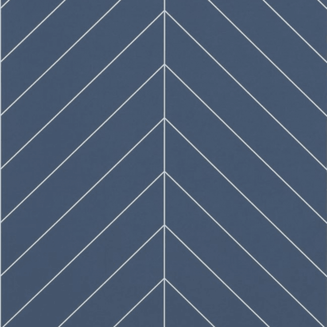 Showerwall  Nordic Blue Satin Chevron SWT15 (2400x600mm)