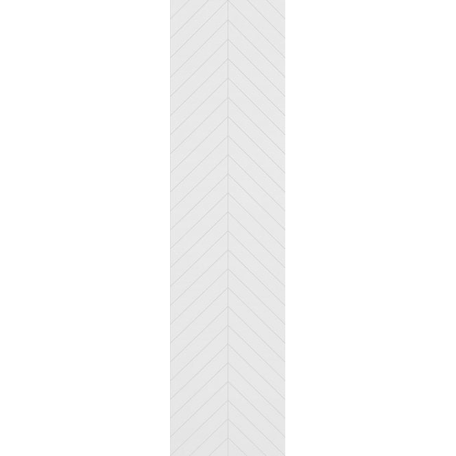 Showerwall  Snow White Satin 2400x600 Chevron SWT16 (2400x600mm)