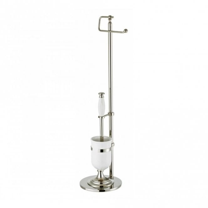Sterlingham  Freestanding Paper Holder & Brush Set - 1-315