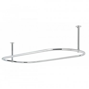 Sterlingham Oval Shower Curtain Rail - 4-410