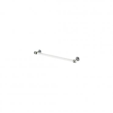 Sterlingham Single Glass Towel Bar 18", 23" Or 29"- 4-355