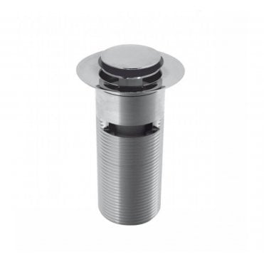 Tavistock 100mm Click Waste Slotted Chrome Finish WASTE9