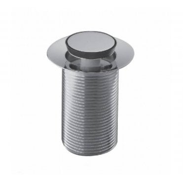 Tavistock 65mm Click Basin Waste Unslotted Chrome Finish - WASTE6