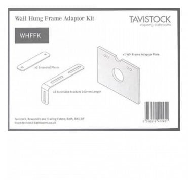 Tavistock Wall Hung Frame Furniture Adapter Kit - WHFFK - TR9007