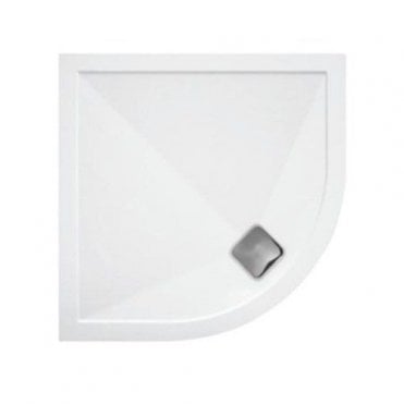 Traymate Elementary Anti-Slip Quadrant White Shower Tray