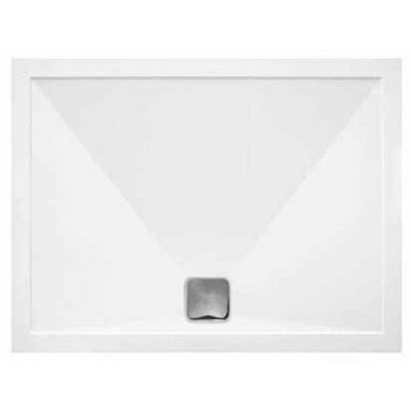 Traymate Elementary Rectangular White Shower Tray