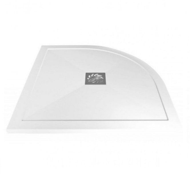 Traymate  Symmetry Quadrant White Shower Tray