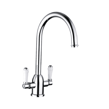 Trisen Jerem Chrome two handle Kitchen mixer TK007