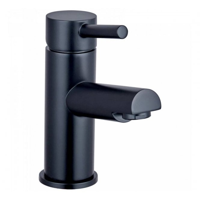 Trisen Brassware Trisen Lewes Black Mono Basin Mixer-TT1102
