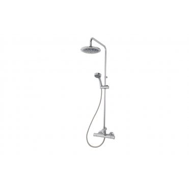 Triton Dene Thermostatic Bar Mixer Shower with Diverter - Chrome