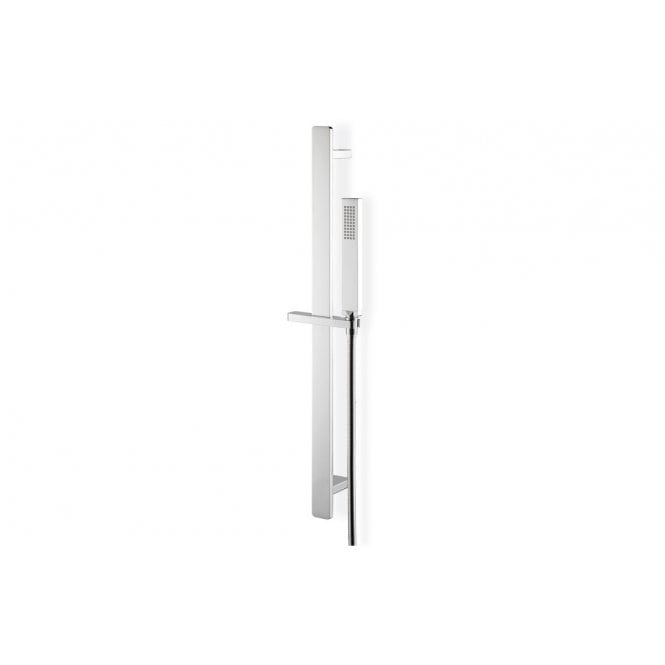 Vema  Lys Brass Riser Rail w/Hose & Handset