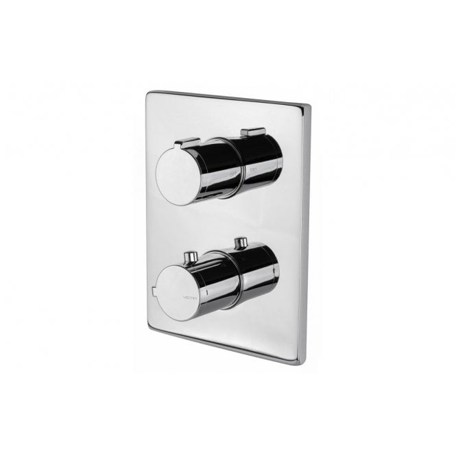 Vema  Rectangular Two Outlet Thermostatic Valve