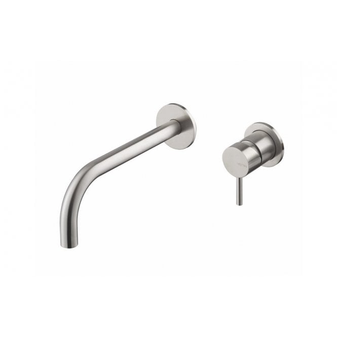 Vema  Tiber Wall Mounted Basin Mixer - St/Steel