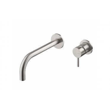 Vema Tiber Wall Mounted Basin Mixer - St/Steel