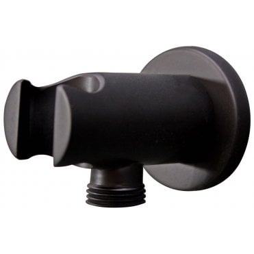 Vema Timea Black Handset Wall Bracket & Outlet