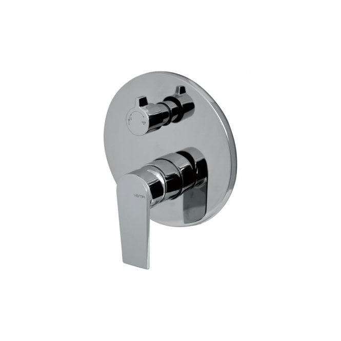 Vema  Timea Chrome Two Outlet Shower Mixer with Diverter