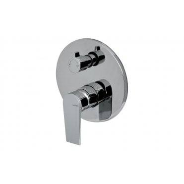 Vema Timea Chrome Two Outlet Shower Mixer with Diverter