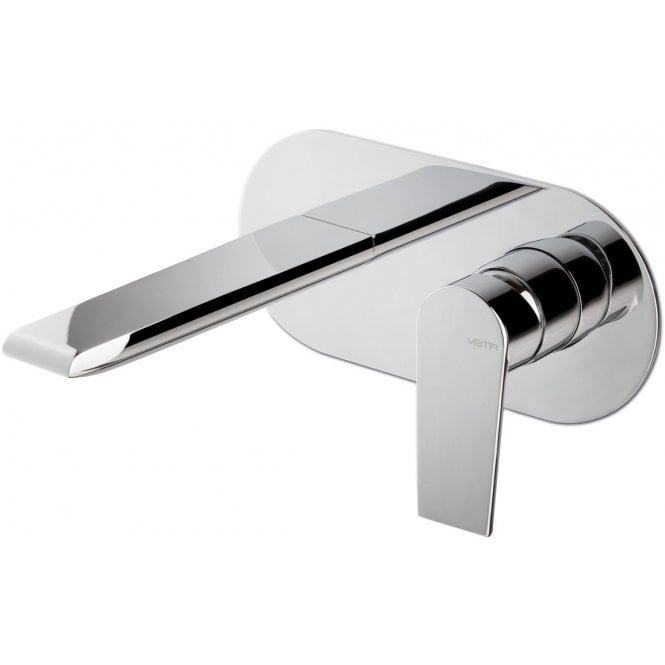 Vema  Timea Wall Mounted Basin Mixer - Chrome