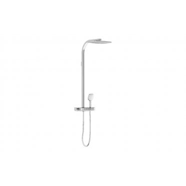 VitrA Aquaheat Charm 360 Shower Column with Shelf - Chrome