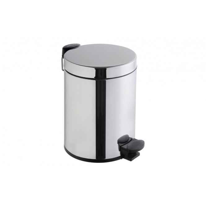 Vitra  Arkitekta 12L Waste Bin - Chrome