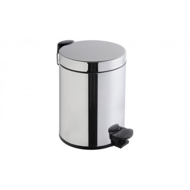 Vitra VitrA Arkitekta 12L Waste Bin - Chrome
