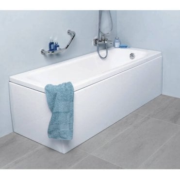 Vitra BALANCE Single Ended Rectangular Bath -1700mmx700mm, 1600mmx700mm & 1500mmx700mm