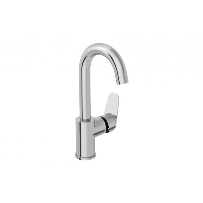 Vitra  Flow Round Swivel Basin Mixer - Chrome