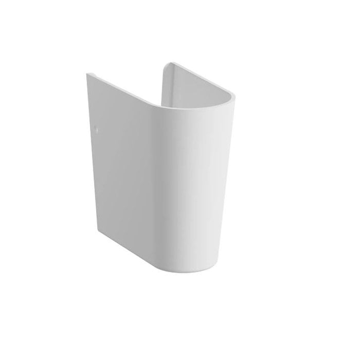 Vitra  Integra 180x310mm Semi Pedestal Only, White