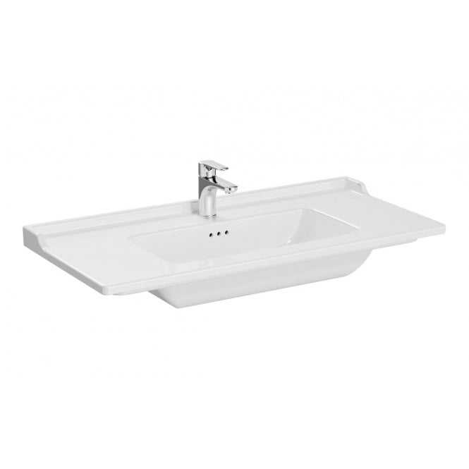 Vitra  Integra Classic 1005x470mm 1 Tap Hole, Vanity Basin with Overflow, White