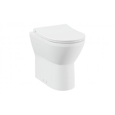 VitrA Integra Comfort Height Back to Wall Pan Only - White