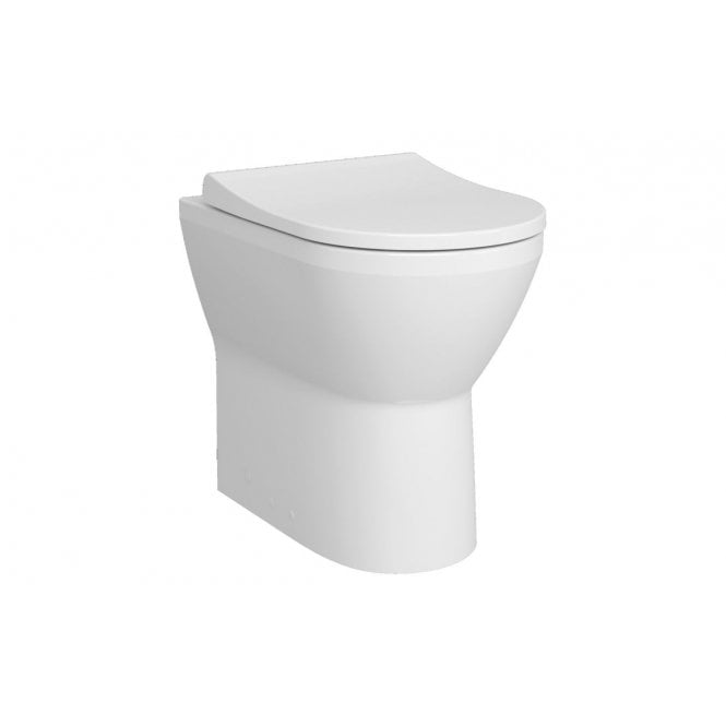Vitra  Integra Rimless Comfort Height Back to Wall Pan Only - White