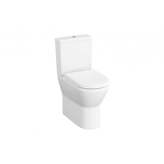 Vitra  Integra Rimless Comfort Height Fully Shrouded Close Coupled Pan Only - White