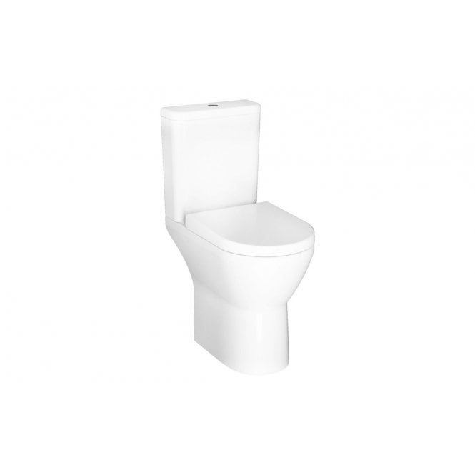 Vitra  Integra Rimless Comfort Height Open Back Close Coupled Pan Only - White