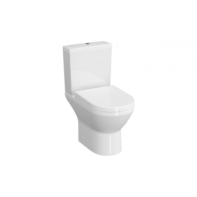 Vitra  Integra Rimless Open Back Close Coupled Pan Only - White