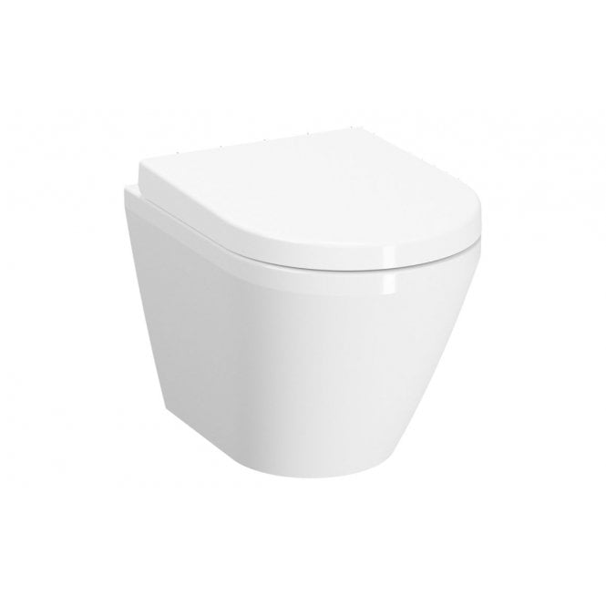 Vitra  Integra Rimless Short Projection Wall Hung Pan Only - White