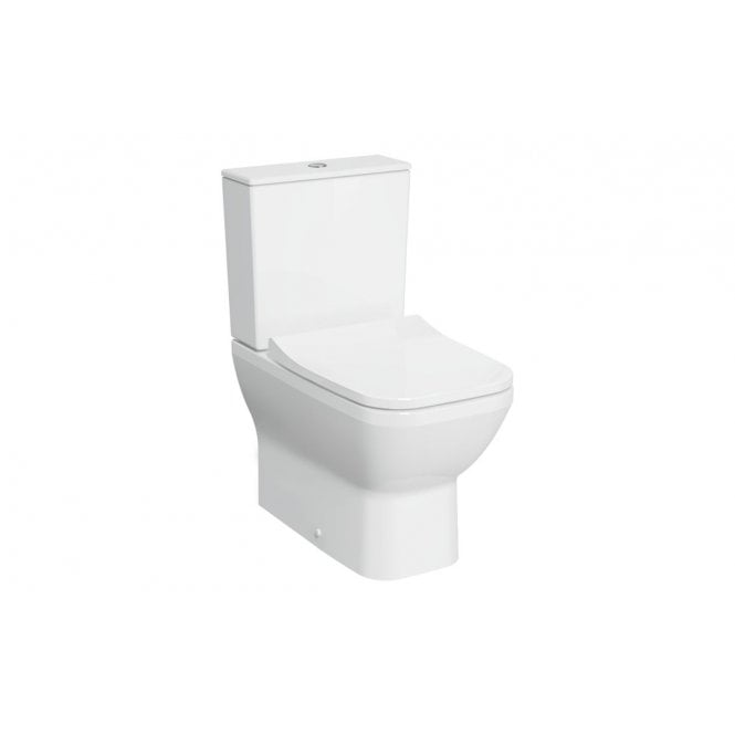 Vitra  Integra Square Rimless Fully Shrouded Close Coupled Pan Only - White