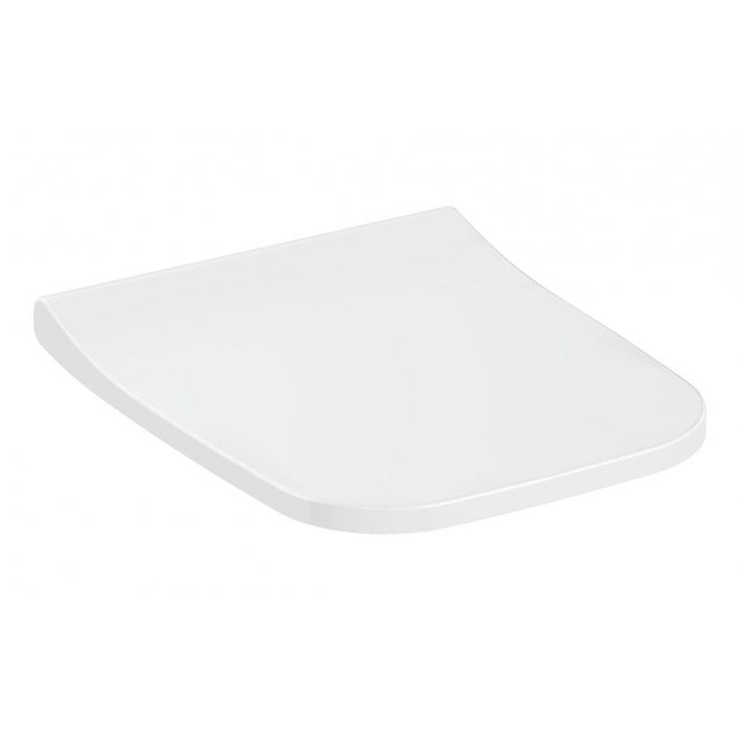 Vitra  Integra Square Toilet Seat - White (Choose Seat Type)